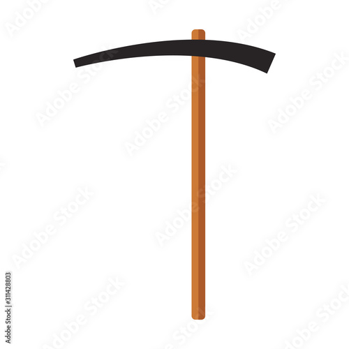 axe tool icon, repair tools design