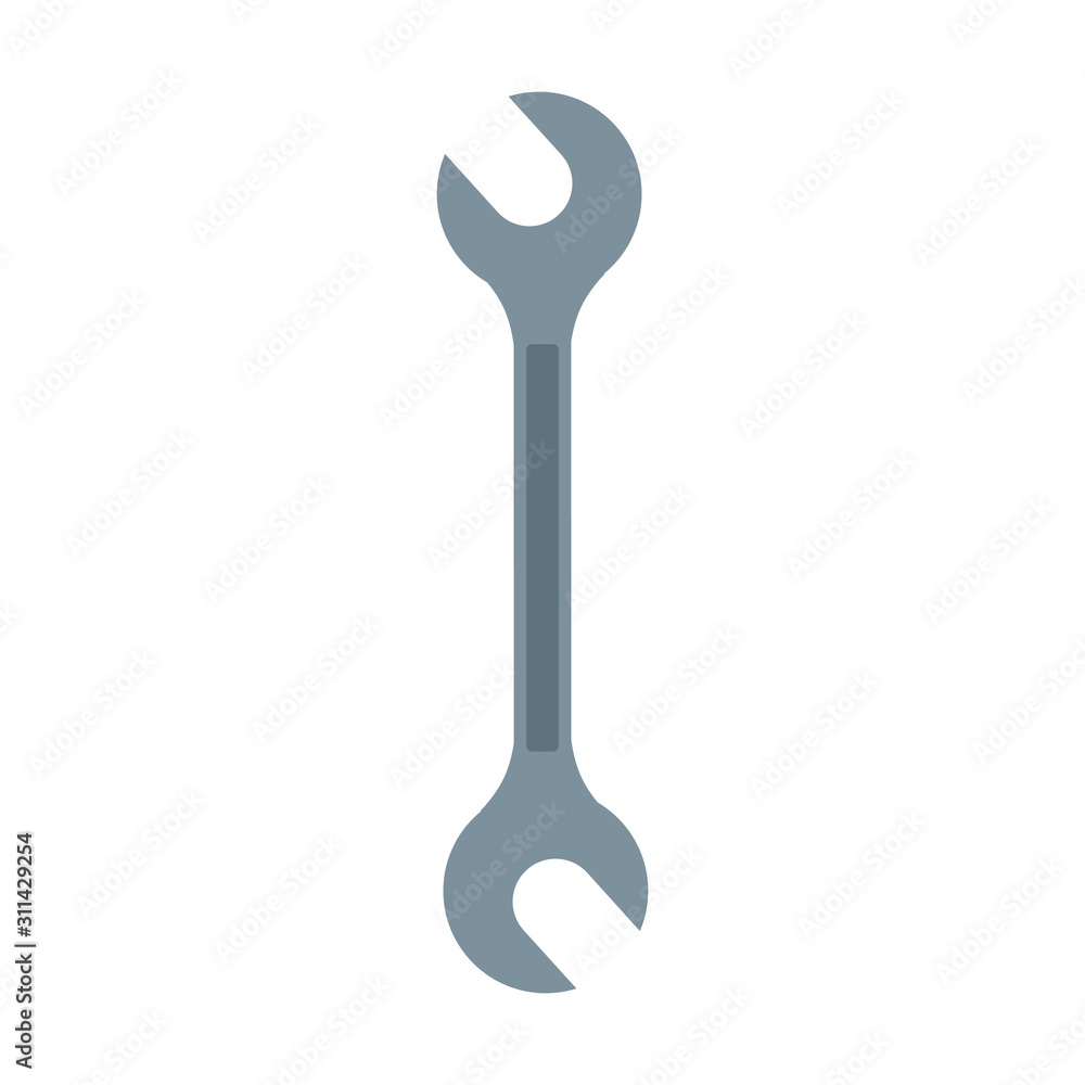 wrench tool icon, repair tools design wrench tool icon, repair tools design