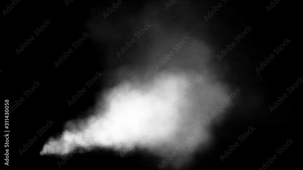 smoke on black background smoke on black background