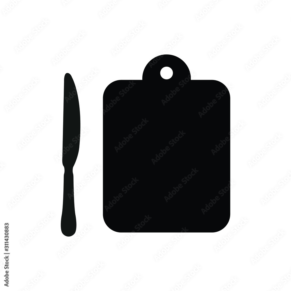 cut board vector icon. Cooking icon cut board vector icon. Cooking icon