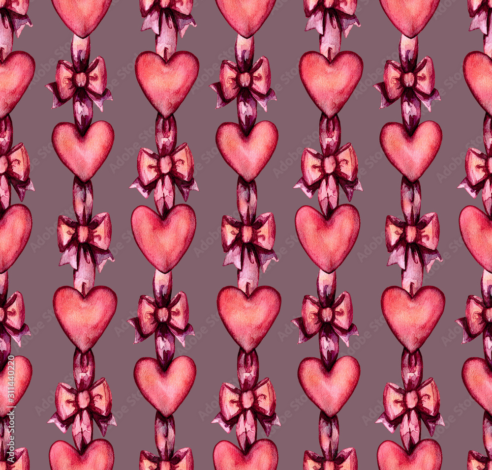 Hearts pattern 01