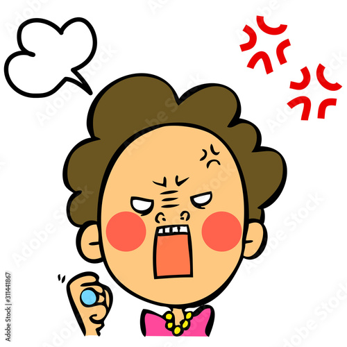 大阪のおばちゃん怒る