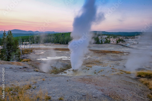 Geyser of Yellowstone