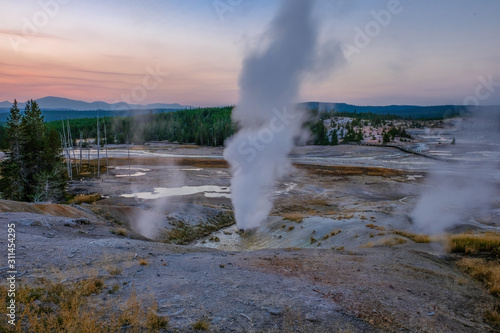 Geyser of Yellowstone