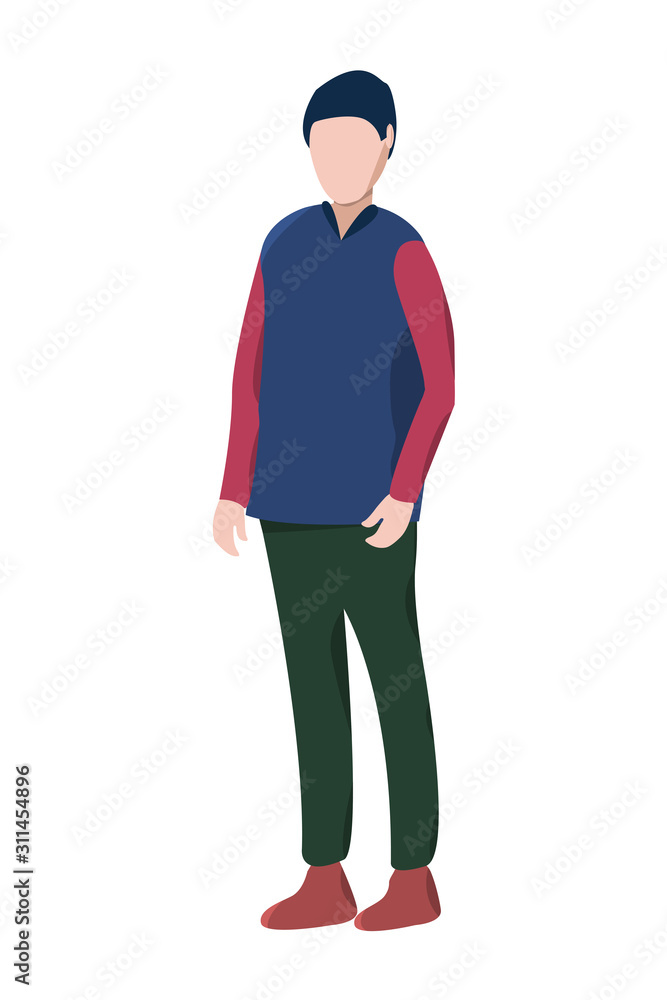 Man. An office worker in a suit. Character for office-themed or management. Vector illustration eps. Man. An office worker in a suit. Character for office-themed or management. Vector illustration eps.