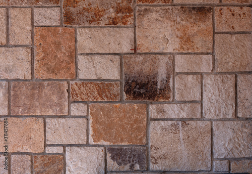 Wallpaper Mural Stone wall background. Torontodigital.ca