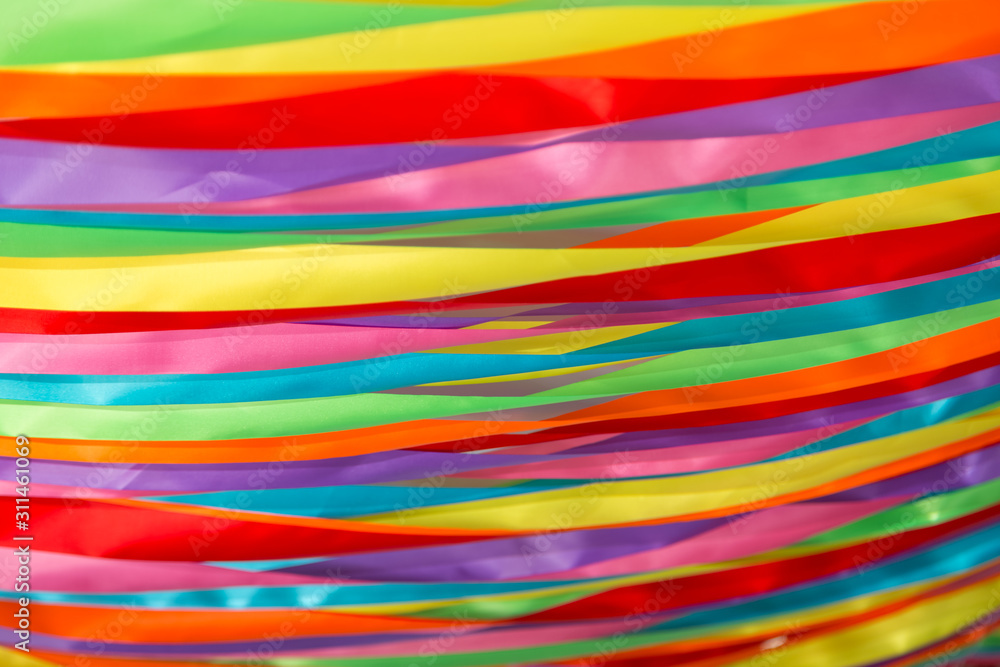 Colorful ribbon Colorful ribbon