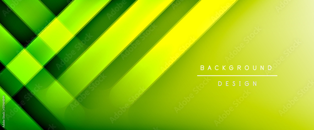 Obraz premium Dynamic trendy fluid color gradient abstract background with flowing wave lines. Vector Illustration