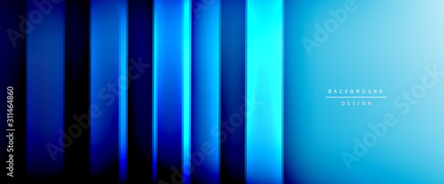 Dynamic trendy fluid color gradient abstract background with flowing wave lines. Vector Illustration