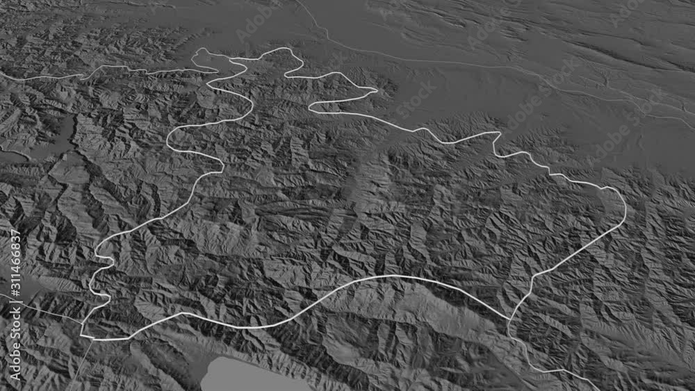 Tavush, province with its capital, zoomed and extruded on the bilevel map of Armenia in the conformal Stereographic projection. Animation 3D Tavush, province with its capital, zoomed and extruded on the bilevel map of Armenia in the conformal Stereographic projection. Animation 3D