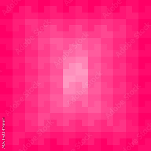 Abstract A or Y logo repeat pattern seamless background. 3D pink geometric pattern background vector.