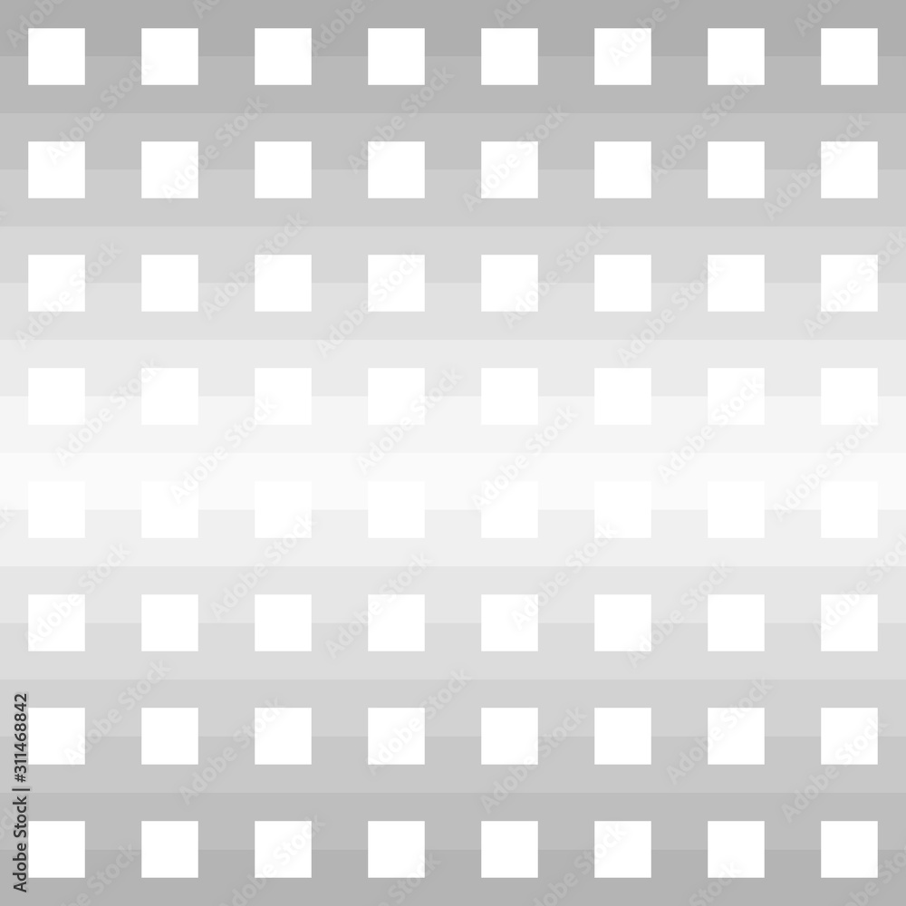 3D grey geometric shape repeat pattern on white background vector. 3D grey geometric shape repeat pattern on white background vector.