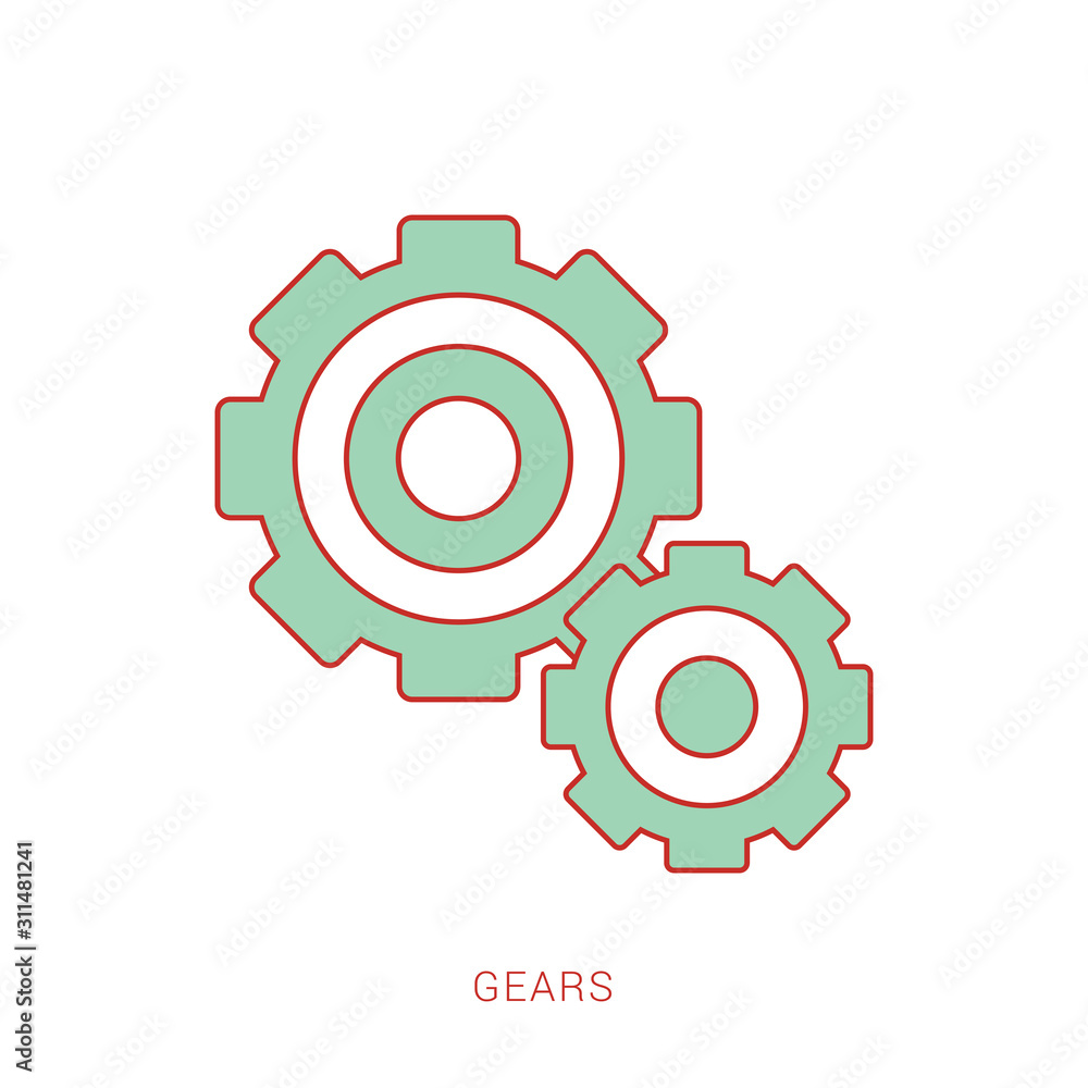 Setting gears icon Setting gears icon