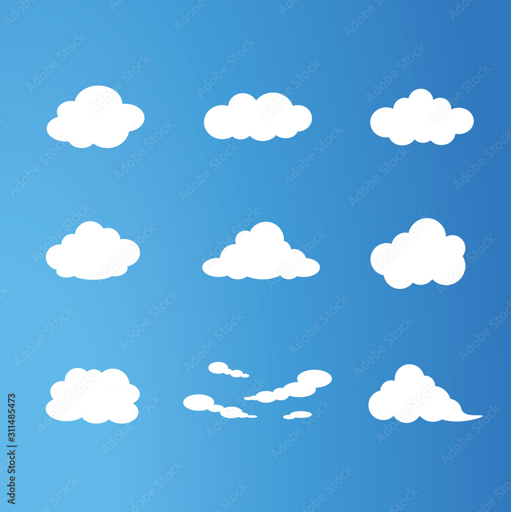 青空と雲 青空と雲