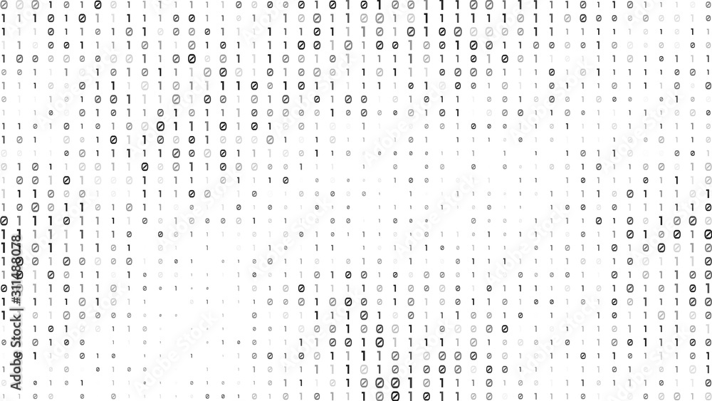 Binary matrix background, Twinkle technology Binary code on background and Secure Data Concept Binary matrix background, Twinkle technology Binary code on background and Secure Data Concept