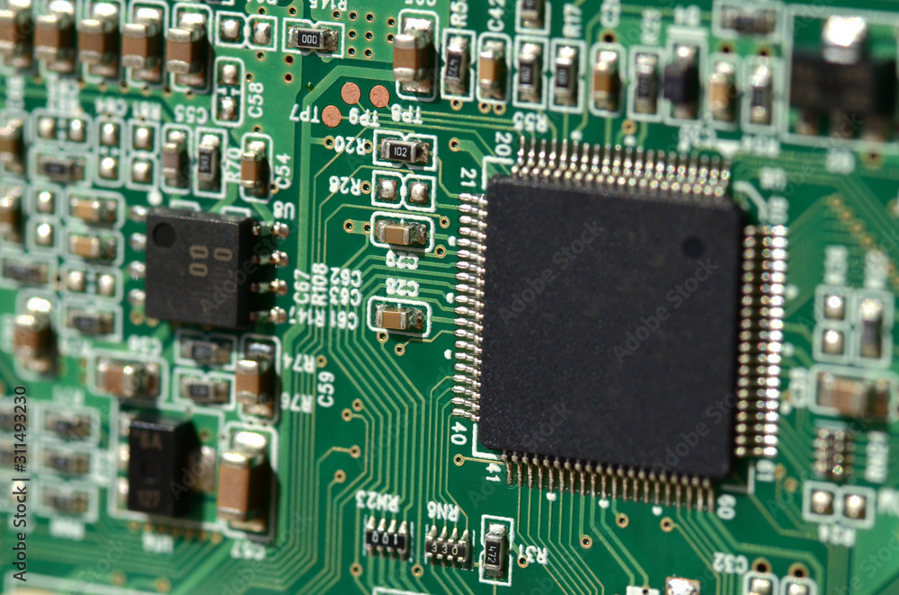Computer board hardware motherboard microelectronics Server CPU chip semiconductor circuit core red technology background or red texture with processors concept electronic Computer board hardware motherboard microelectronics Server CPU chip semiconductor circuit core red technology background or red texture with processors concept electronic