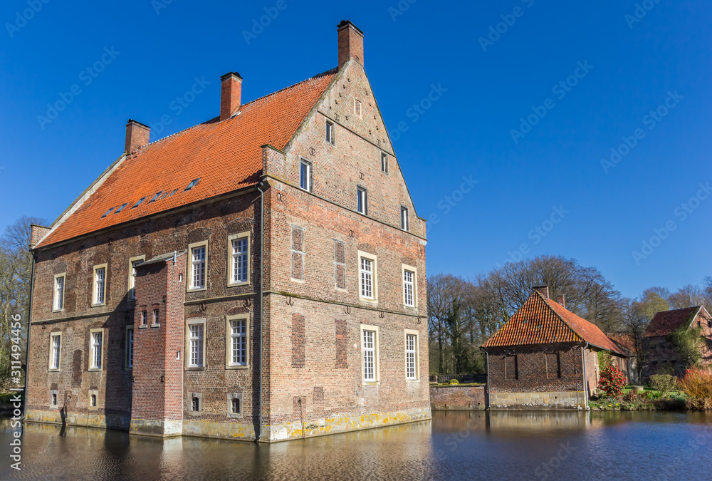 Historic buildings of house Welbergen in Ochtrup, Germany Historic buildings of house Welbergen in Ochtrup, Germany