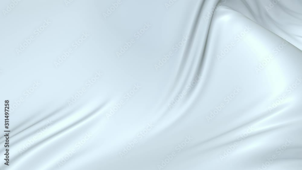 White silky fabric forms beautiful folds in the air in slow motion. 4k 3D animation of wavy surface forms ripples like in fluid surface and the folds like in tissue. Animated texture V19 White silky fabric forms beautiful folds in the air in slow motion. 4k 3D animation of wavy surface forms ripples like in fluid surface and the folds like in tissue. Animated texture V19