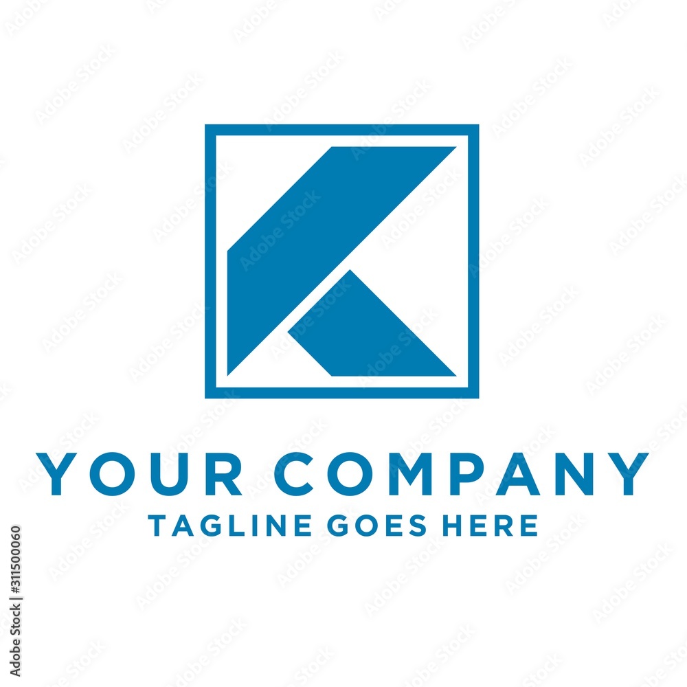 Letter K alphabet Icon logo on isolated Vector image Letter K alphabet Icon logo on isolated Vector image