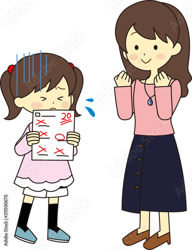 Illustration of tutor and student
