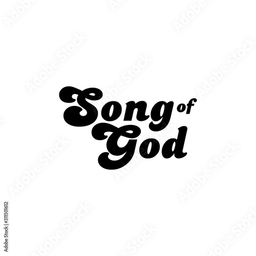 letter song of god vector logo