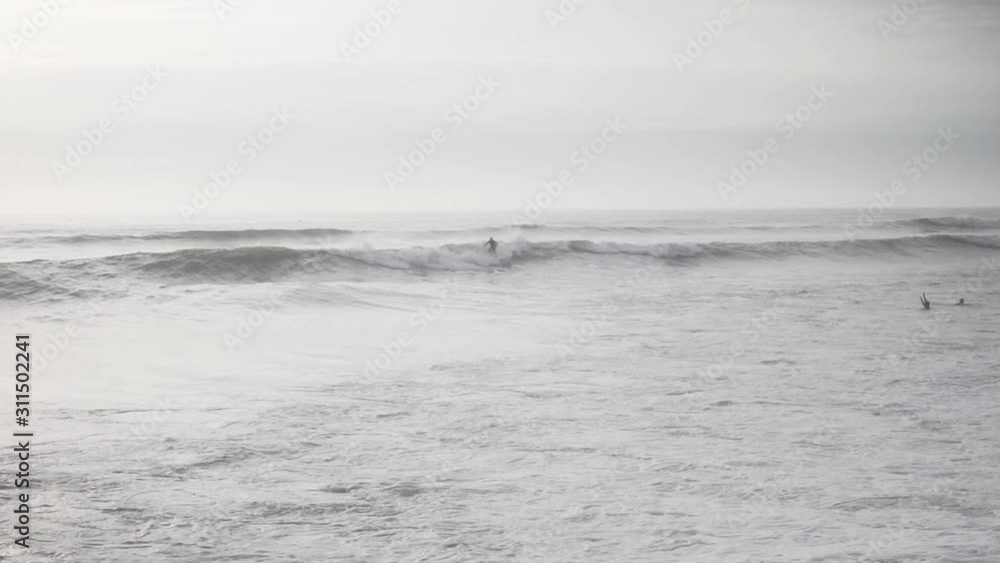 Slow Motion 120fps - Surfer makes top turn on wave in Huanchaco Peru Slow Motion 120fps - Surfer makes top turn on wave in Huanchaco Peru