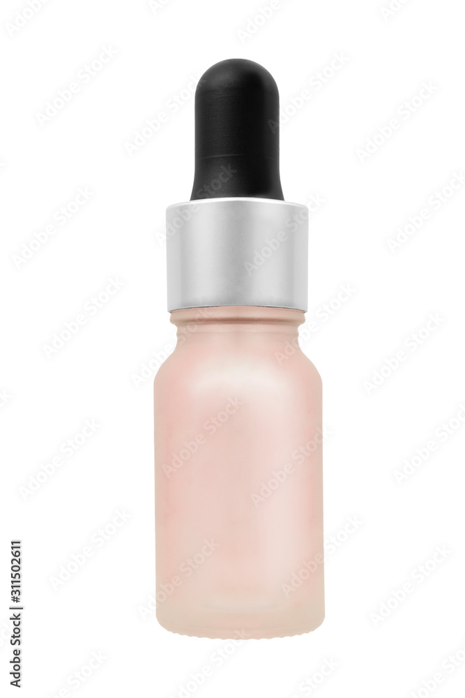 Cosmetics bottle isolated Cosmetics bottle isolated