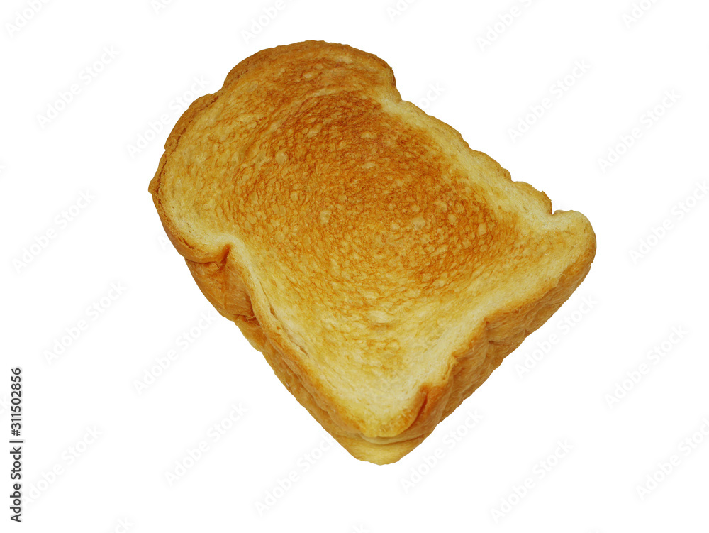 Toast Bread isolated on white background