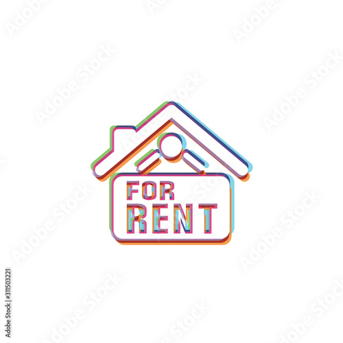 Home for Rent Sign - App Icon