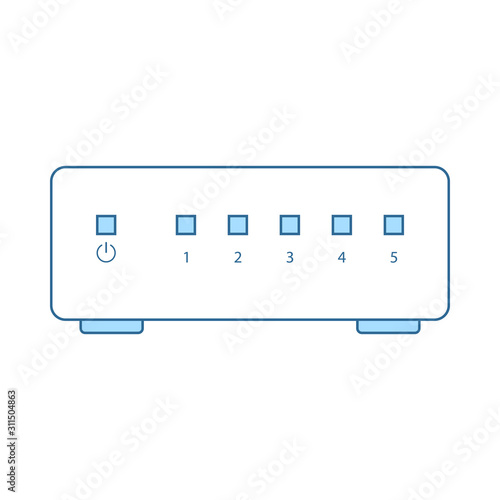 Ethernet Switch Icon