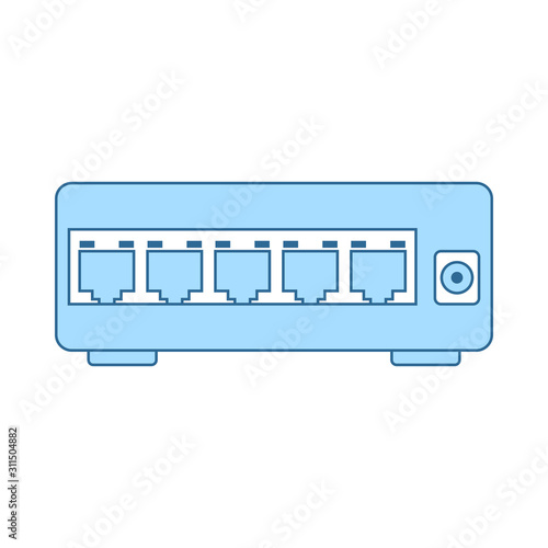 Ethernet Switch Icon