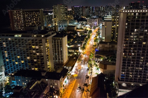 Hawaiian night view