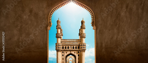 Arch View Charminar.Hyderabad,Telangana,India
