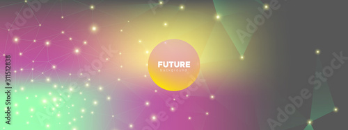 Colorful Futuristic Wallpap...