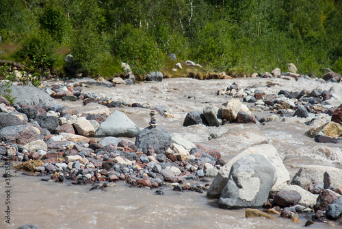 Azau (Baksan) River (Kabardino-Balkaria)