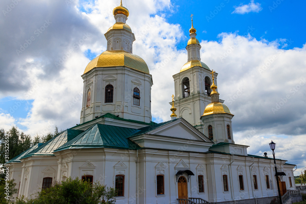 Kazan church of Holy Trinity-Saint Seraphim-Diveyevo Monastery in Diveyevo, Russia