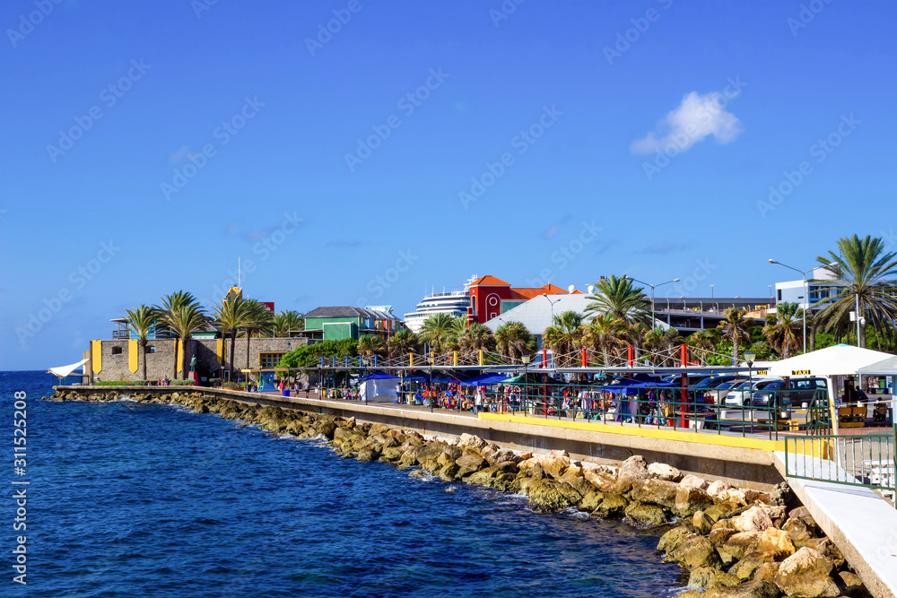 Historic fort guards Curacao's harbor
