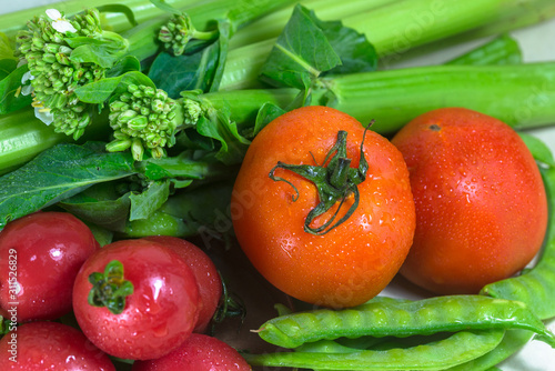 Fresh healthy vegetables