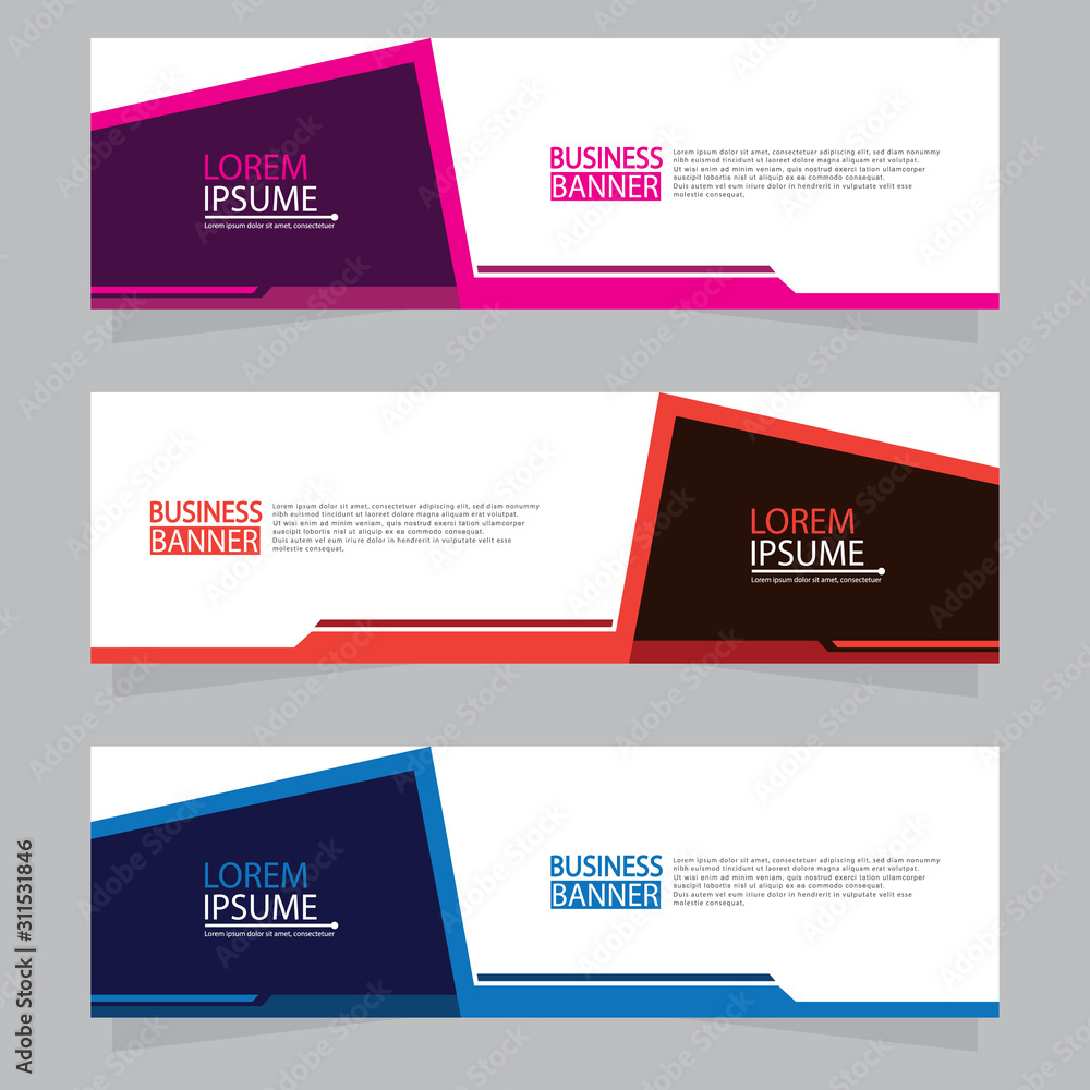 Banner background.modern template design.Vector illustration.