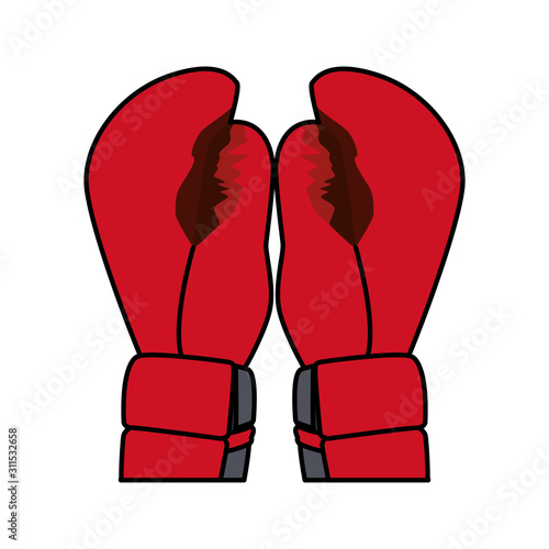 red boxing gloves icon