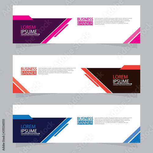 Banner background.modern template design.Vector illustration.