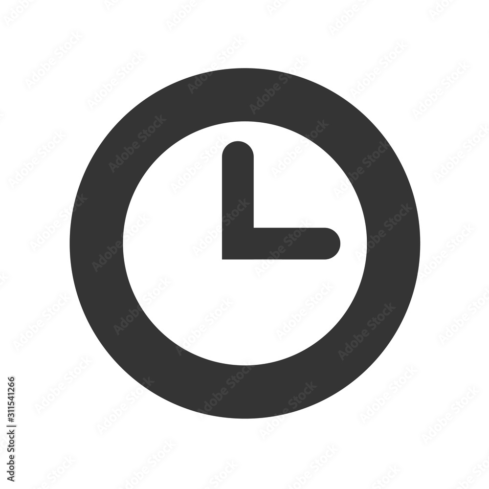 wall clock icon vector illustration for website and design icon wall clock icon vector illustration for website and design icon