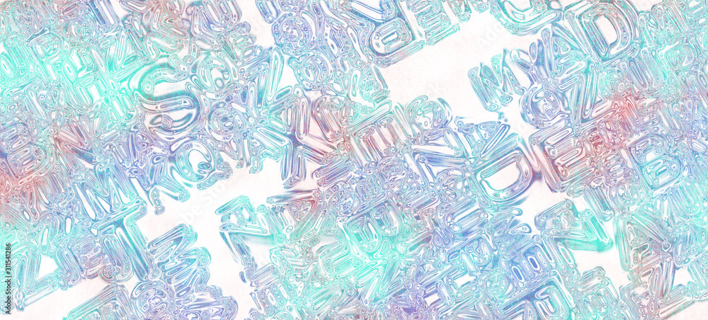  background with letters.