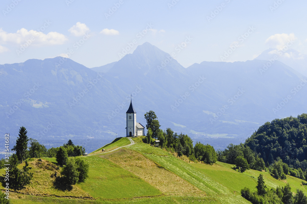 Kirche, Slowenien, Nordslowenien, Jamnik