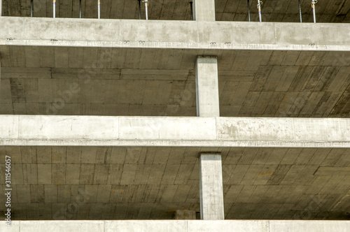 Stockwerk eines Rohbaus