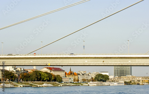 Photography Bratislava, Brücke Novi Most, Slowakische Republik, Pressburg