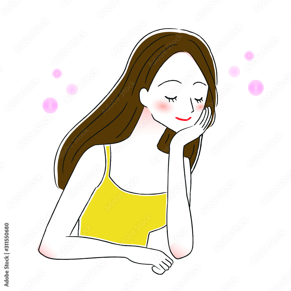 女性 美容 イラスト リラックス Stock Vector Adobe Stock 女性 美容 イラスト リラックス Stock Vector Adobe Stock