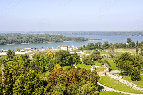 Beograd, Mündung der Save in die Donau, Serbien-Montenegro, Bel