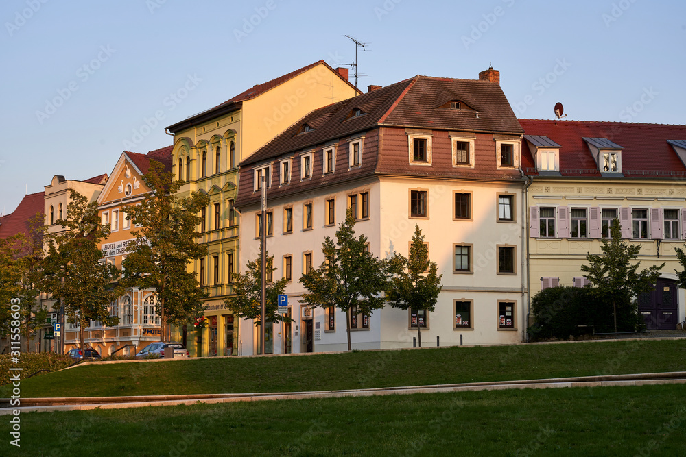 Stadtansicht Zeitz, Burgenlandkreis, Sachsen-Anhalt, Deutschland