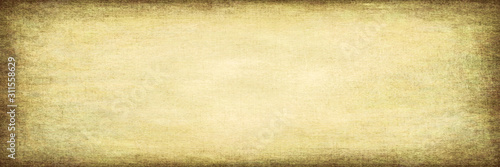 Old vintage paper background.Grunge rustic texture for text,work,design art.Long panoramic background.